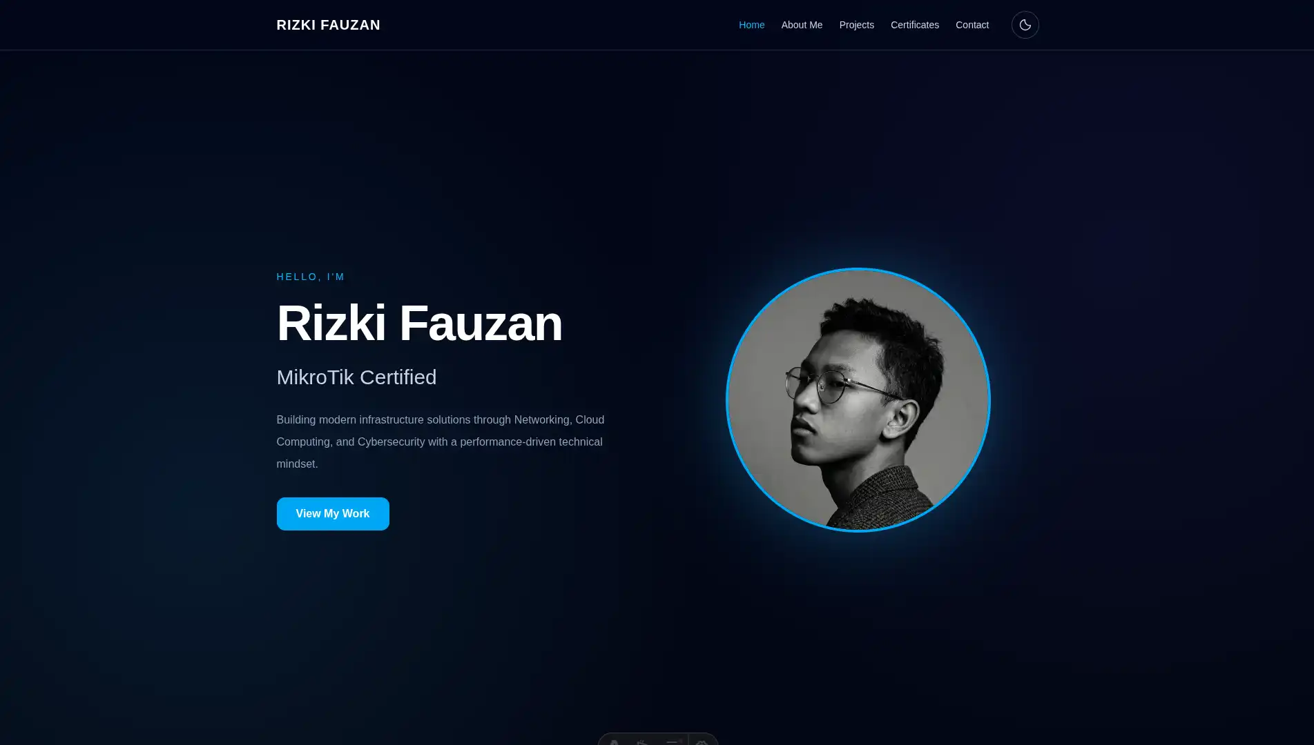 Personal Portofolio Website